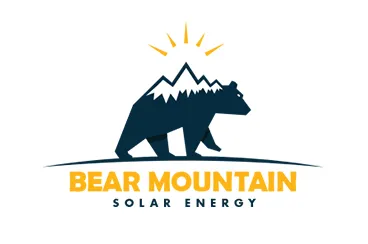 Bear Mountain Solar logo design